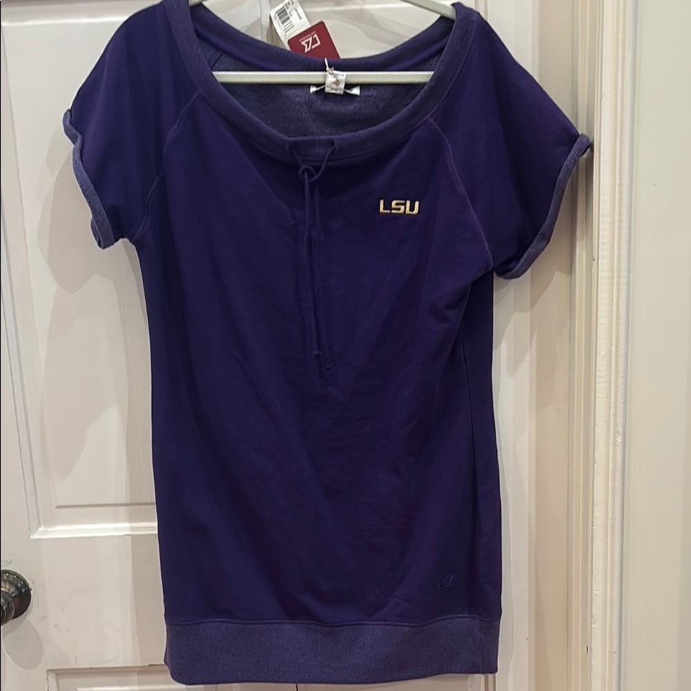 Cutter & Buck LSU Purple Tunic Shirt/ Short Dress